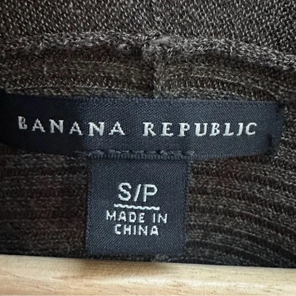 Banana Republic Women's Olive Open-Front Long Extra Fine Knit Cardigan S Women’s - Picture 6 of 6